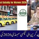 Green e-Taxi Subsidy for Women